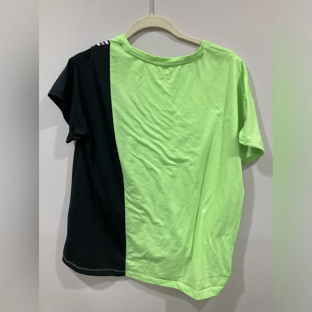 Justice Sport Short Sleeve Top Bundle Lot of 3 Size XXL 16P/18P Green Pink White